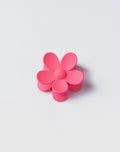 Flower Hair Claw in Pink