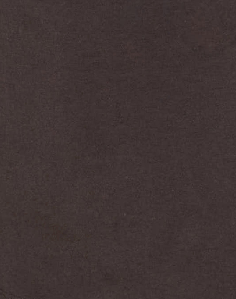 Aravie Ruched Bandeau Top in Chocolate Brown