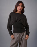 Arvel Jumper in Knit Charcoal
