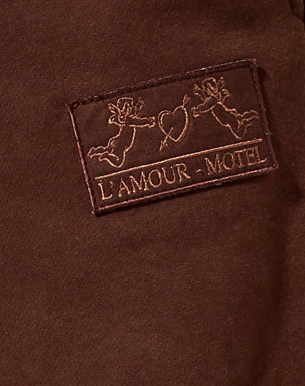 Basta Jogger in Deep Mahogany L'Amour Cherub Label Embro