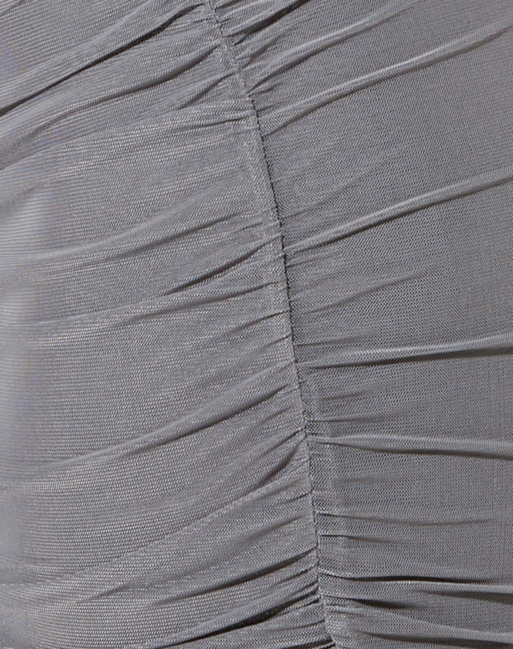 Benny Mini Dress in Mesh Grey