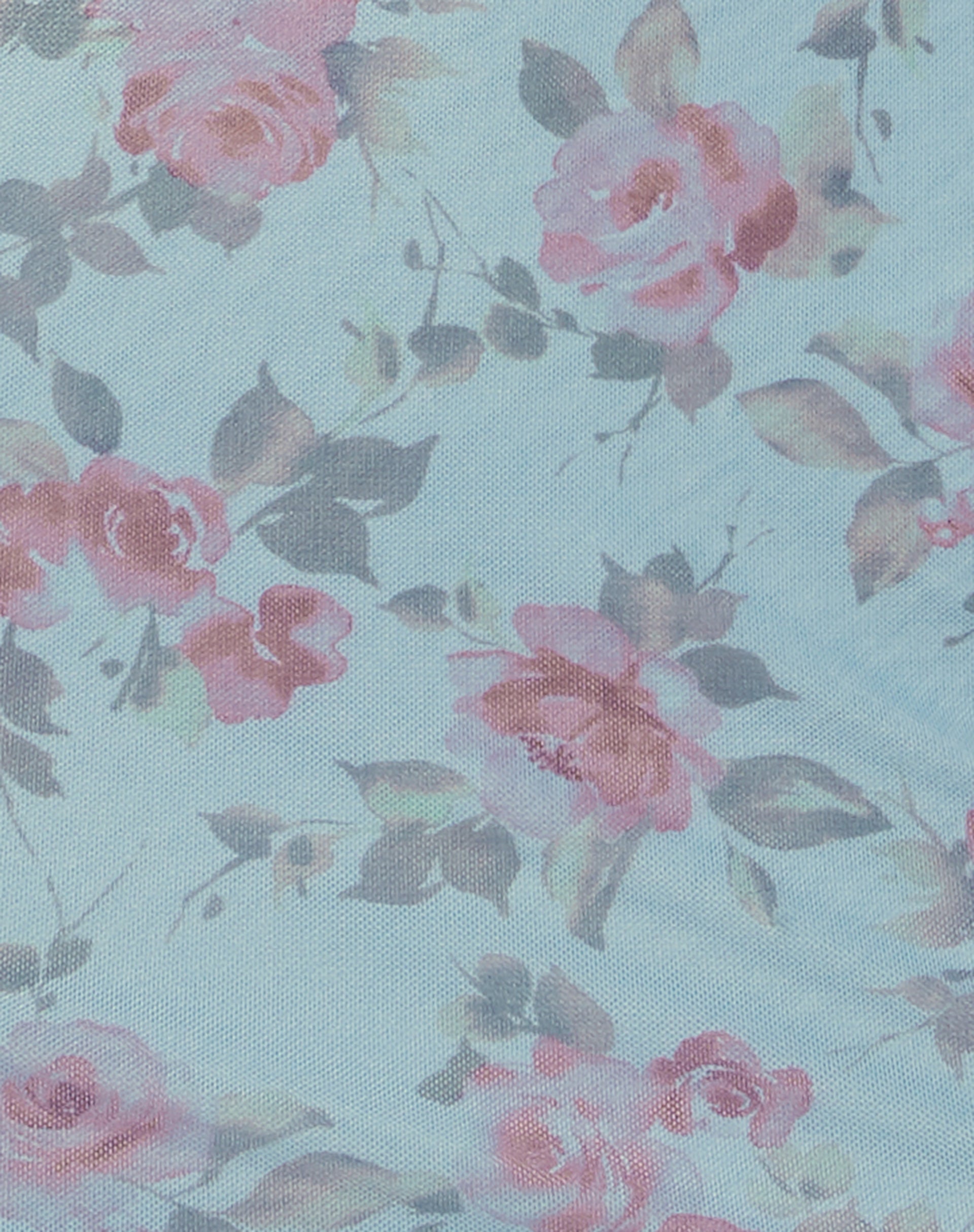 Bigail Mini Dress in Rosa Powder Blue