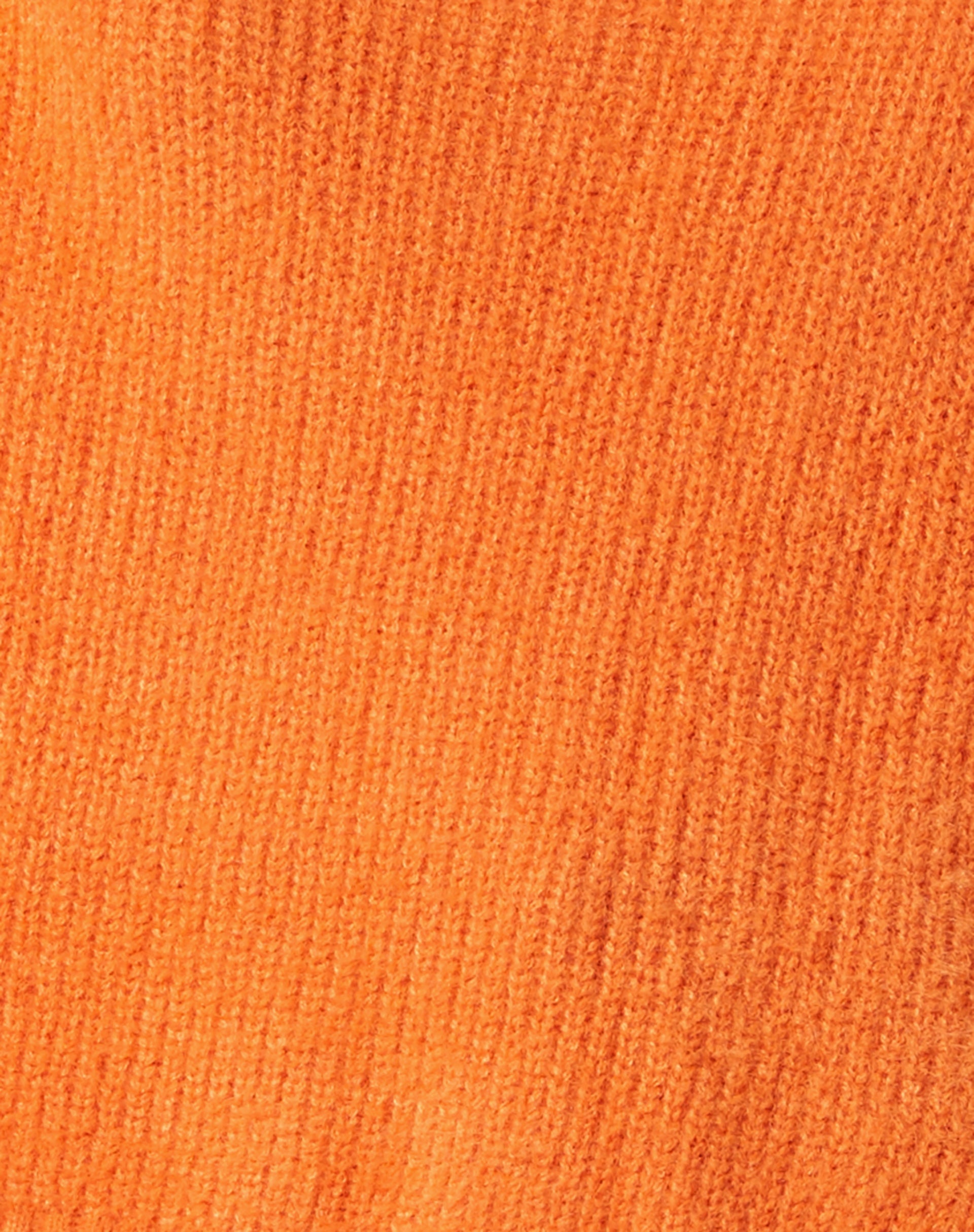 Bondy Jumper in Knit Persimmon Orange