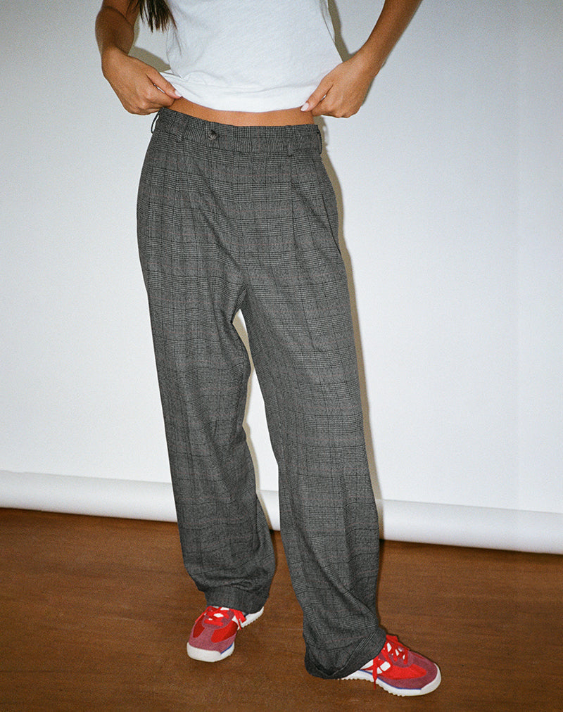 Brayden Trouser in Tailoring Grey Check