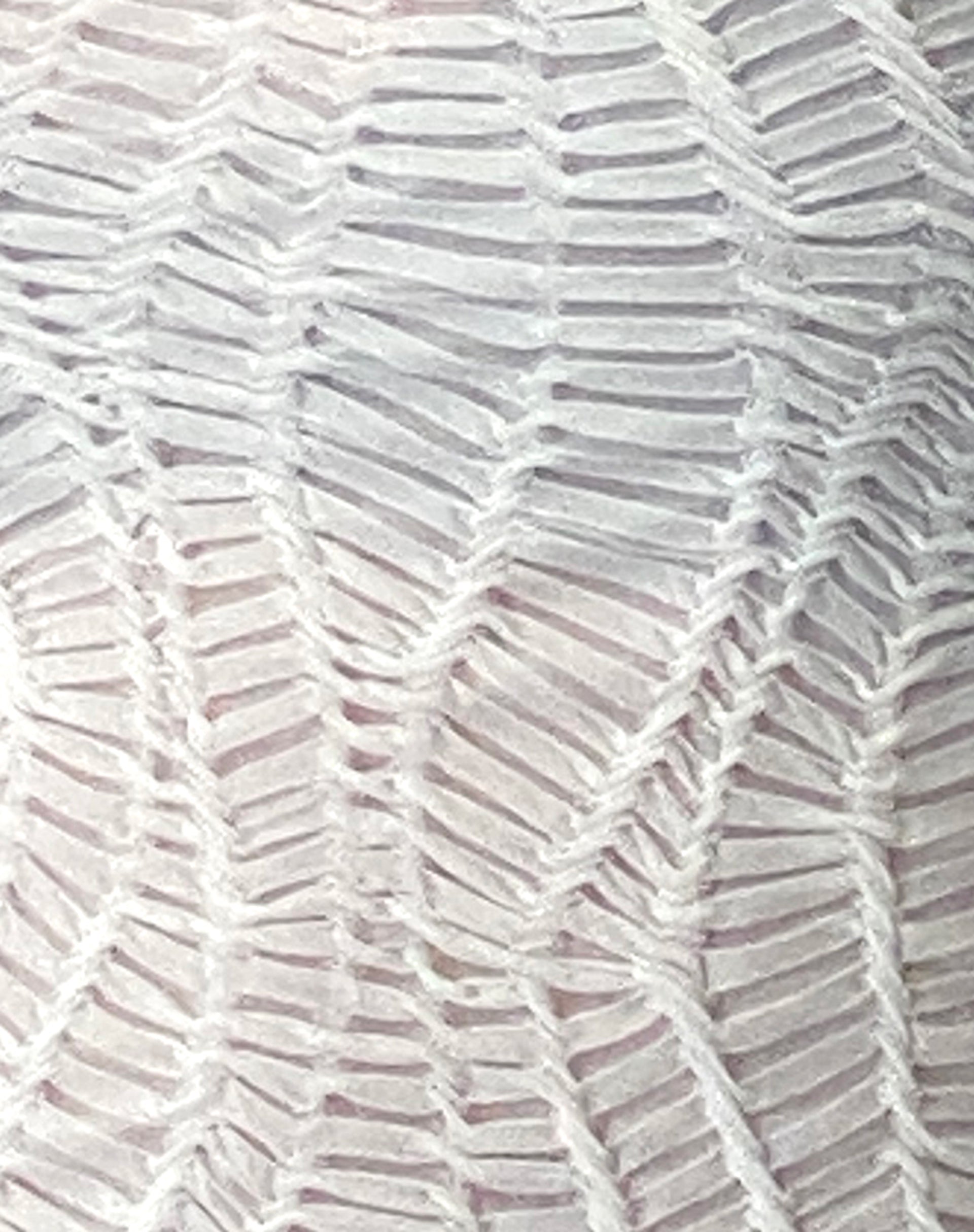 Cerise Tank Top in Ripple White