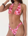 Cerry Bikini Top in Orchid Pink