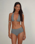 Kairi Bikini Bottom in Charcoal with Studs