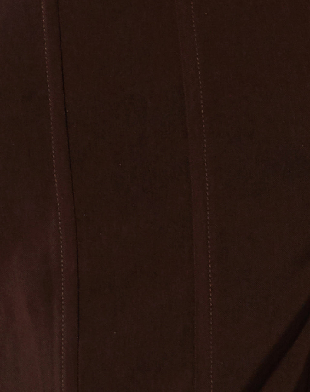 Kicy Corset Top in Tailoring Dark Chocolate