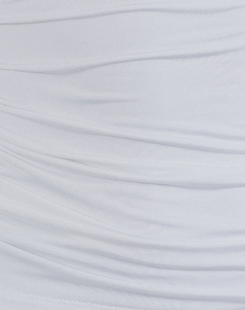 Cosimo Halterneck Top in White