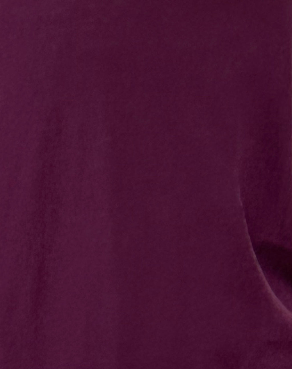 Damon Baggy Long Sleeve Top in Oxblood Tissue Jersey