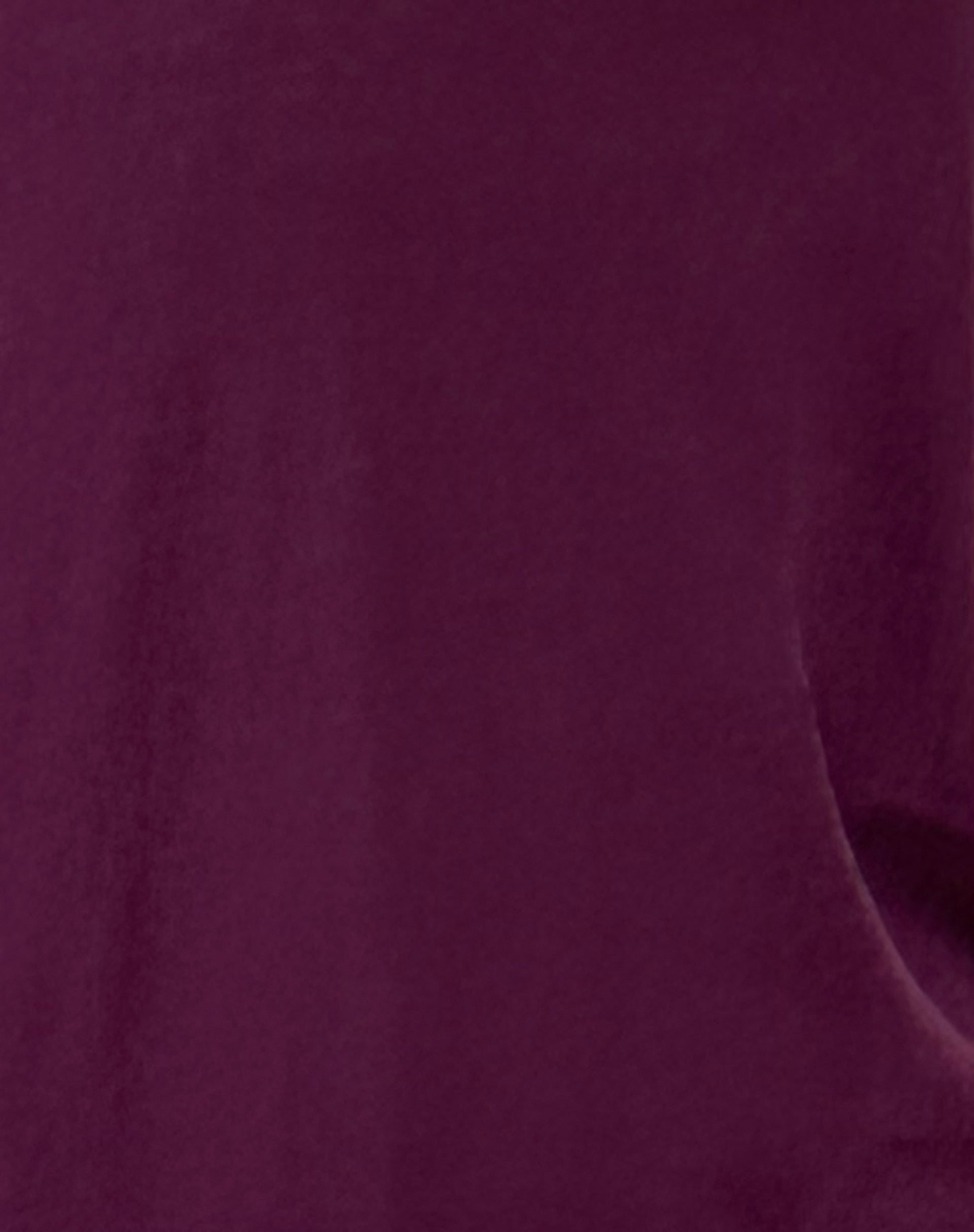 Damon Baggy Long Sleeve Top in Oxblood Tissue Jersey