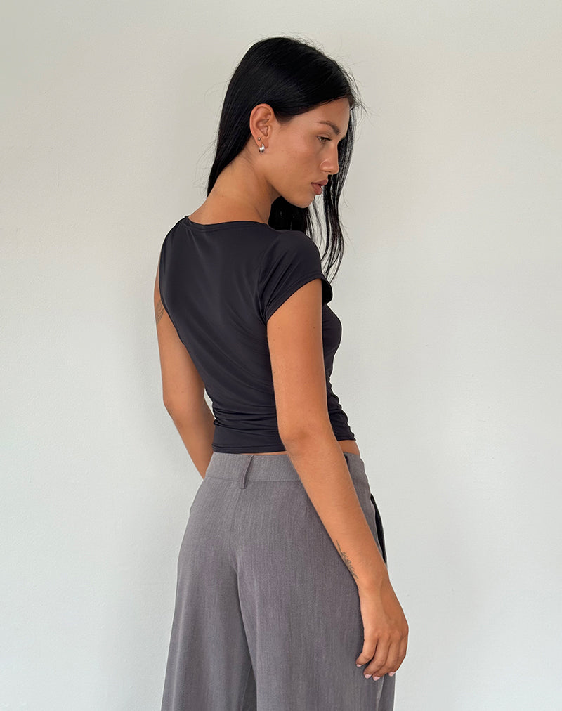 Dannas Asymmetric Top in Black