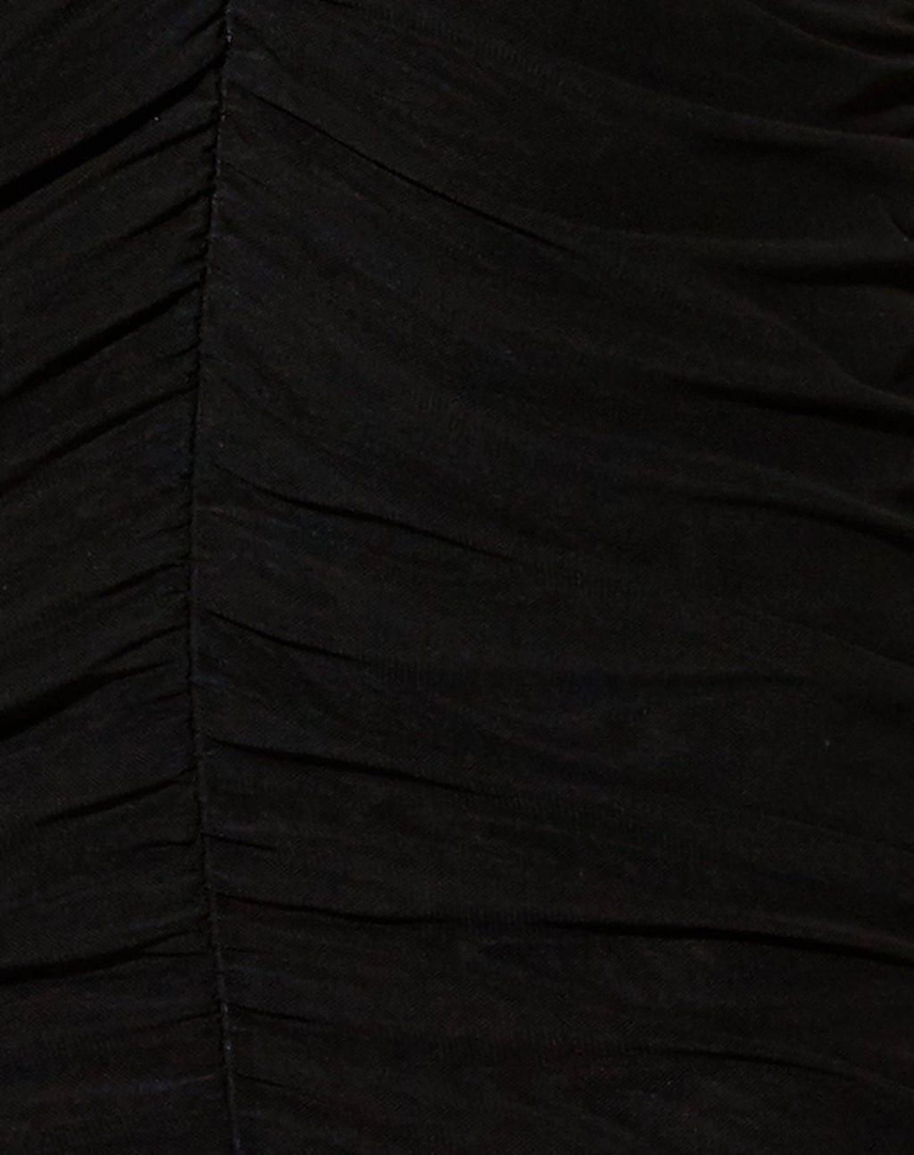 Denila Bodycon Dress in Mesh Black