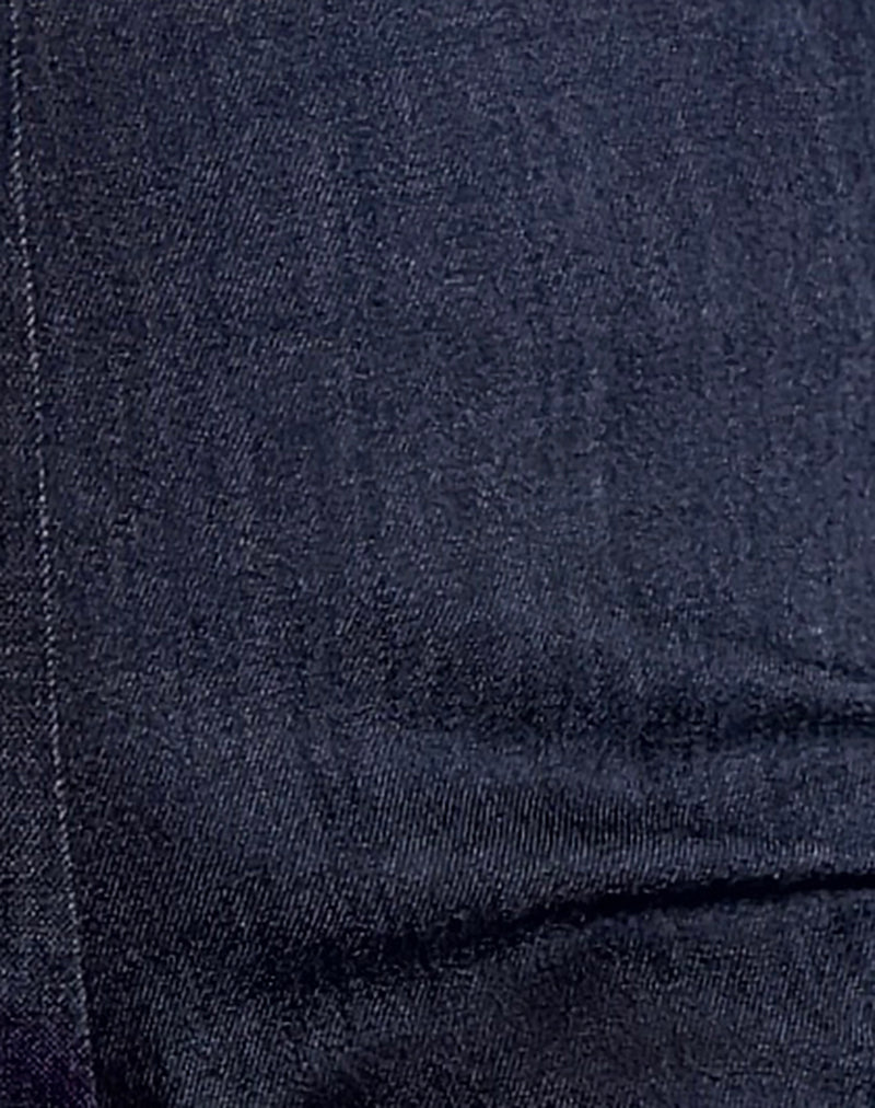 Diran Capri Trouser in Chambray Indigo