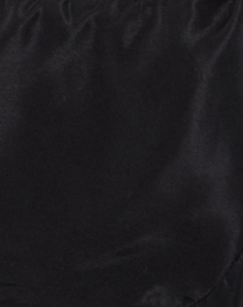 Boa Sling Bag in Black with Buckle