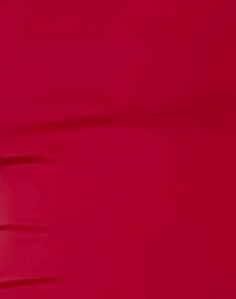 Dudley Vest Top in Adrenaline Red