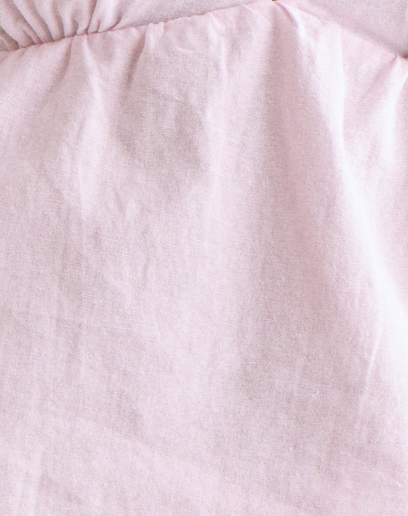 Eldana Halter Top in Light Pink