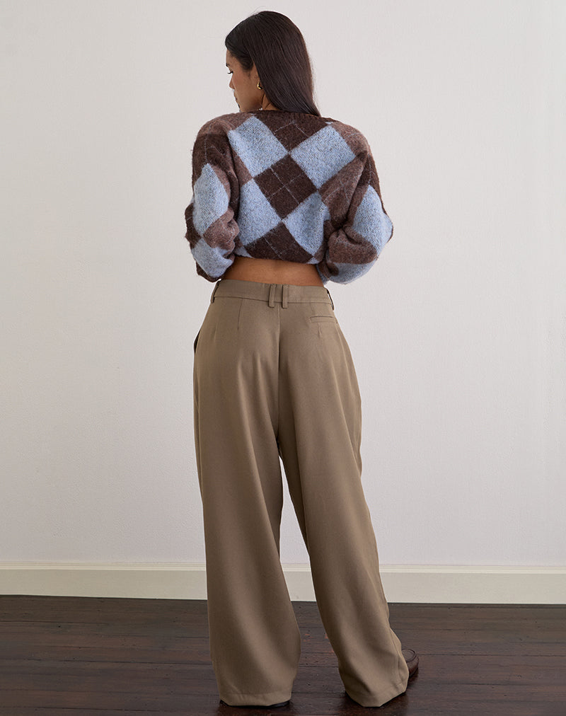 Nala Trouser in Tailoring Beige