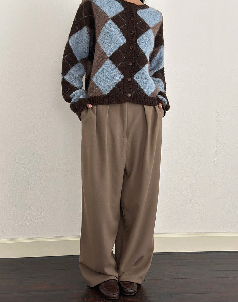 Nala Trouser in Tailoring Beige