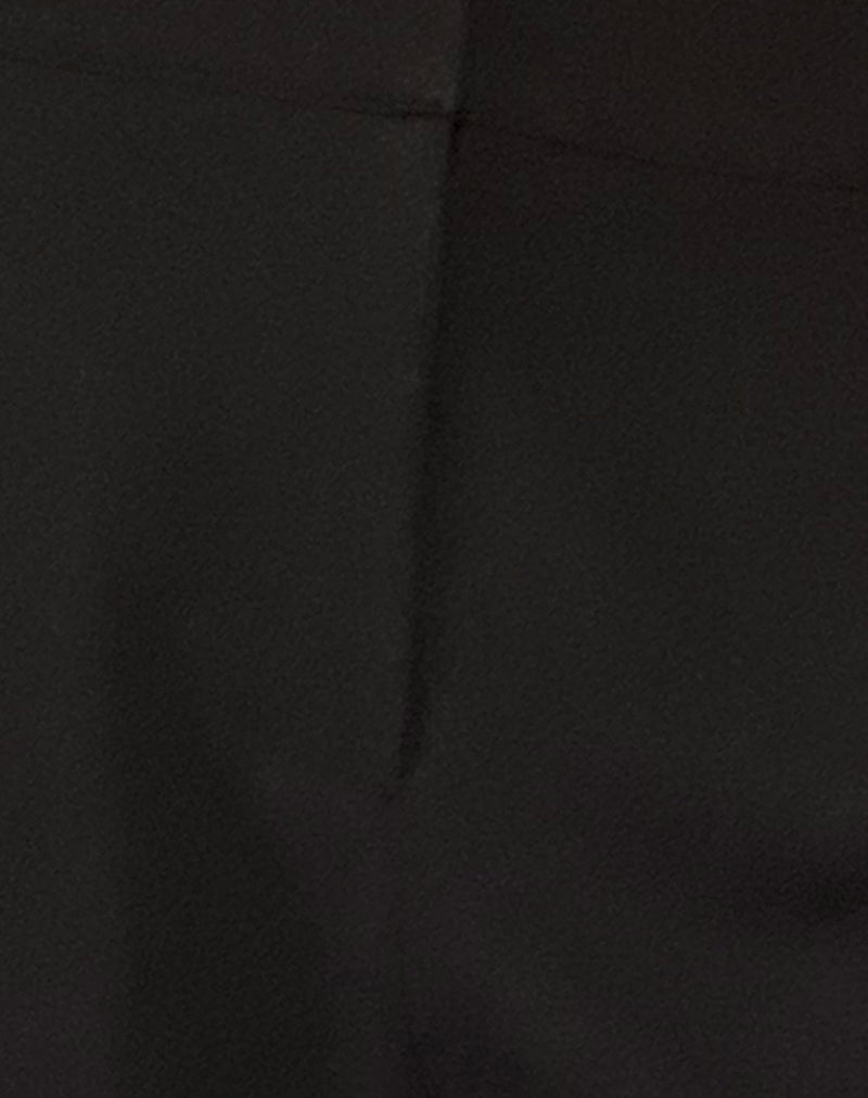 Ayna Longline Shorts in Tailoring Black