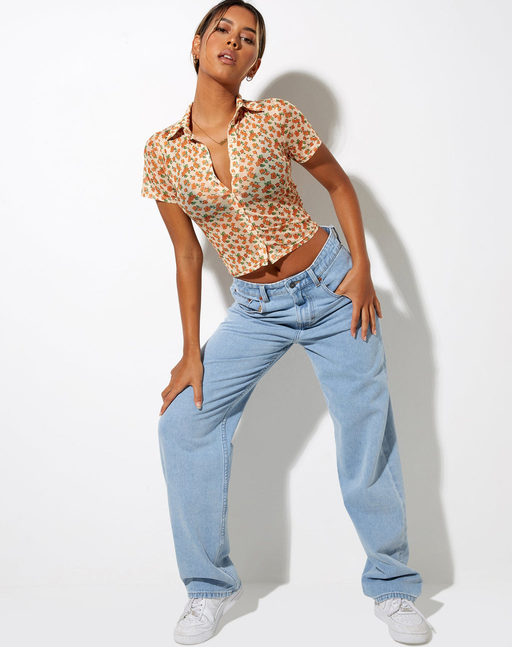 Elvry Shirt in Summer Bloom