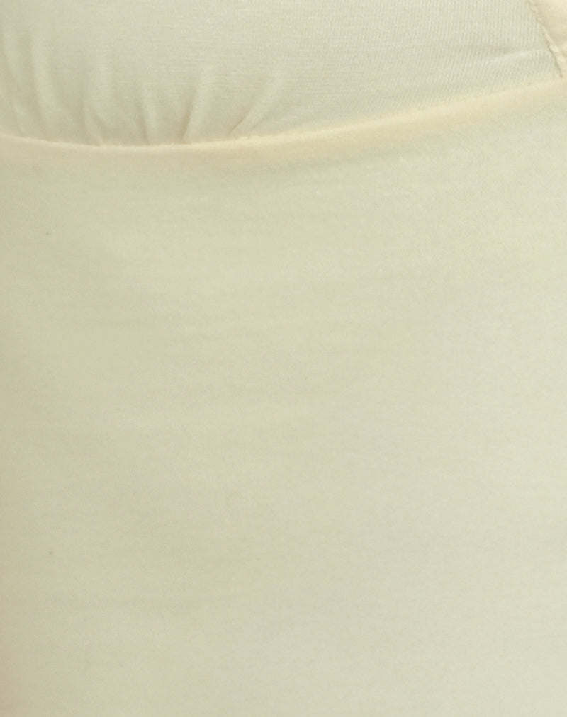 Emberly Plunge Top in Lemon