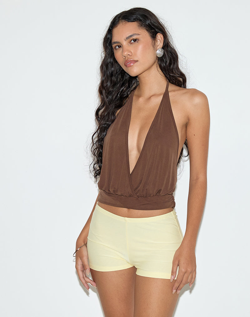 Eunia Shorts in Lemon