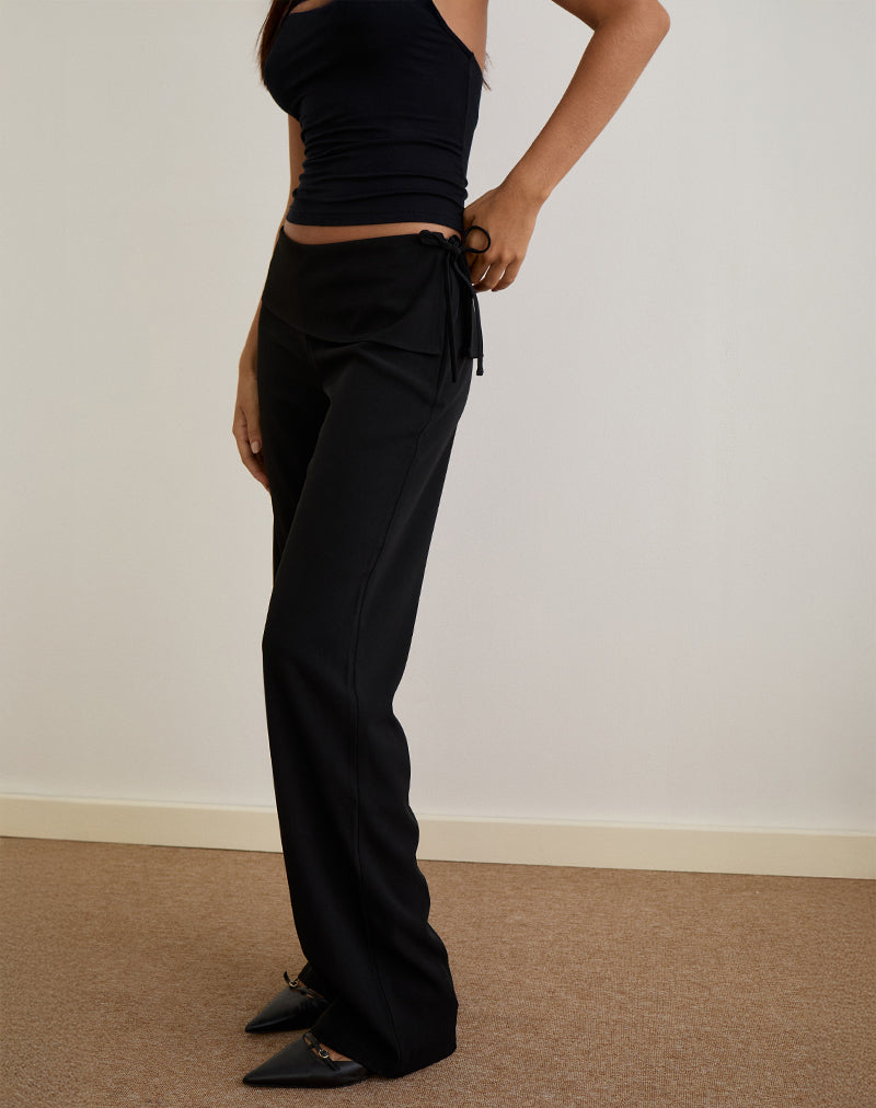 Faria Trouser in Tailoring Black