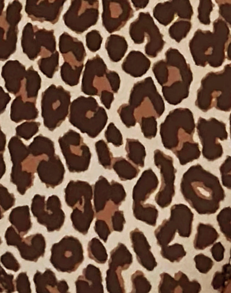 Farida Bikini Bottom in Rar Leopard