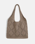Fika Crochet Bag in Brown