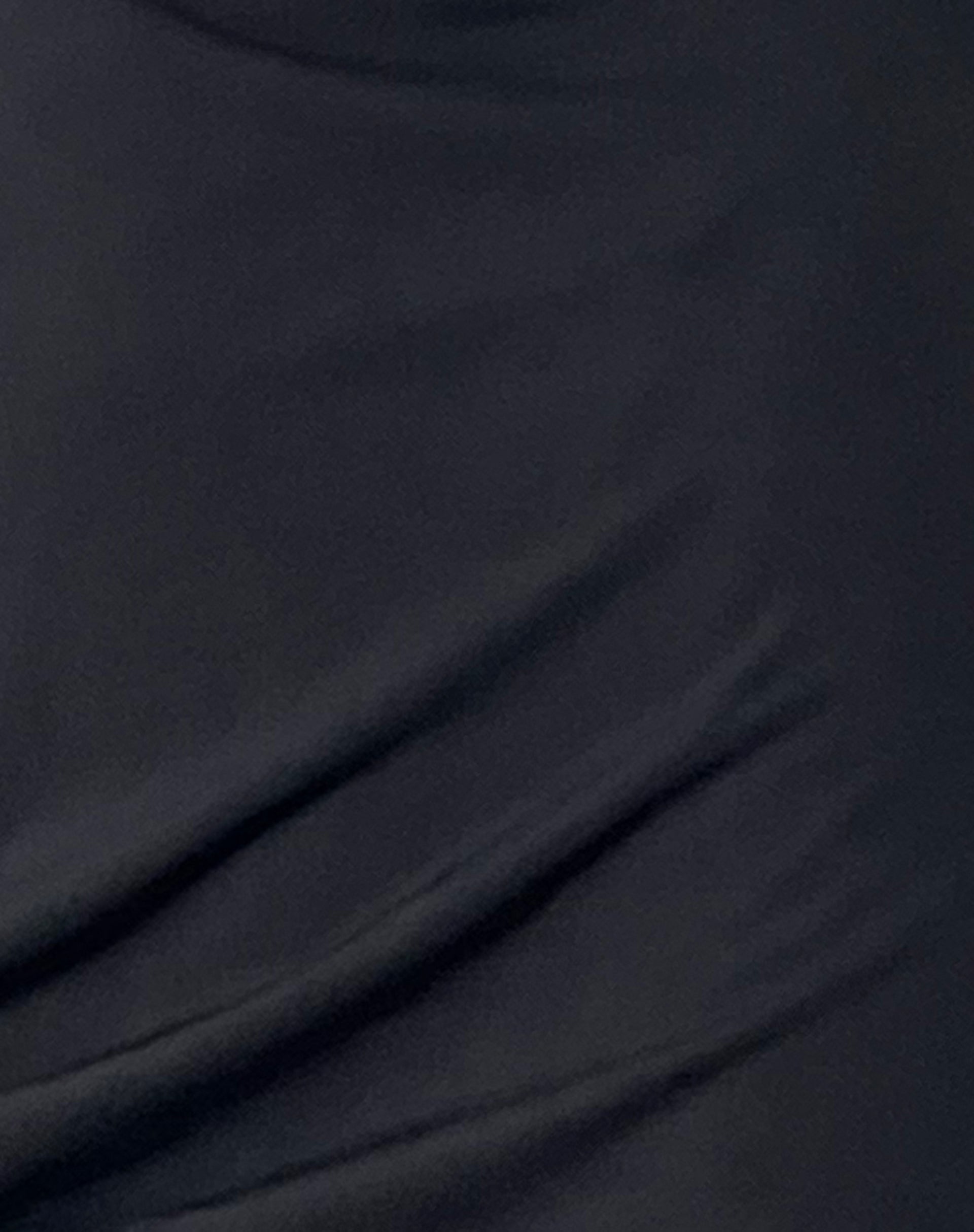 Fliss Asymmetric Mini Dress in Slinky Black