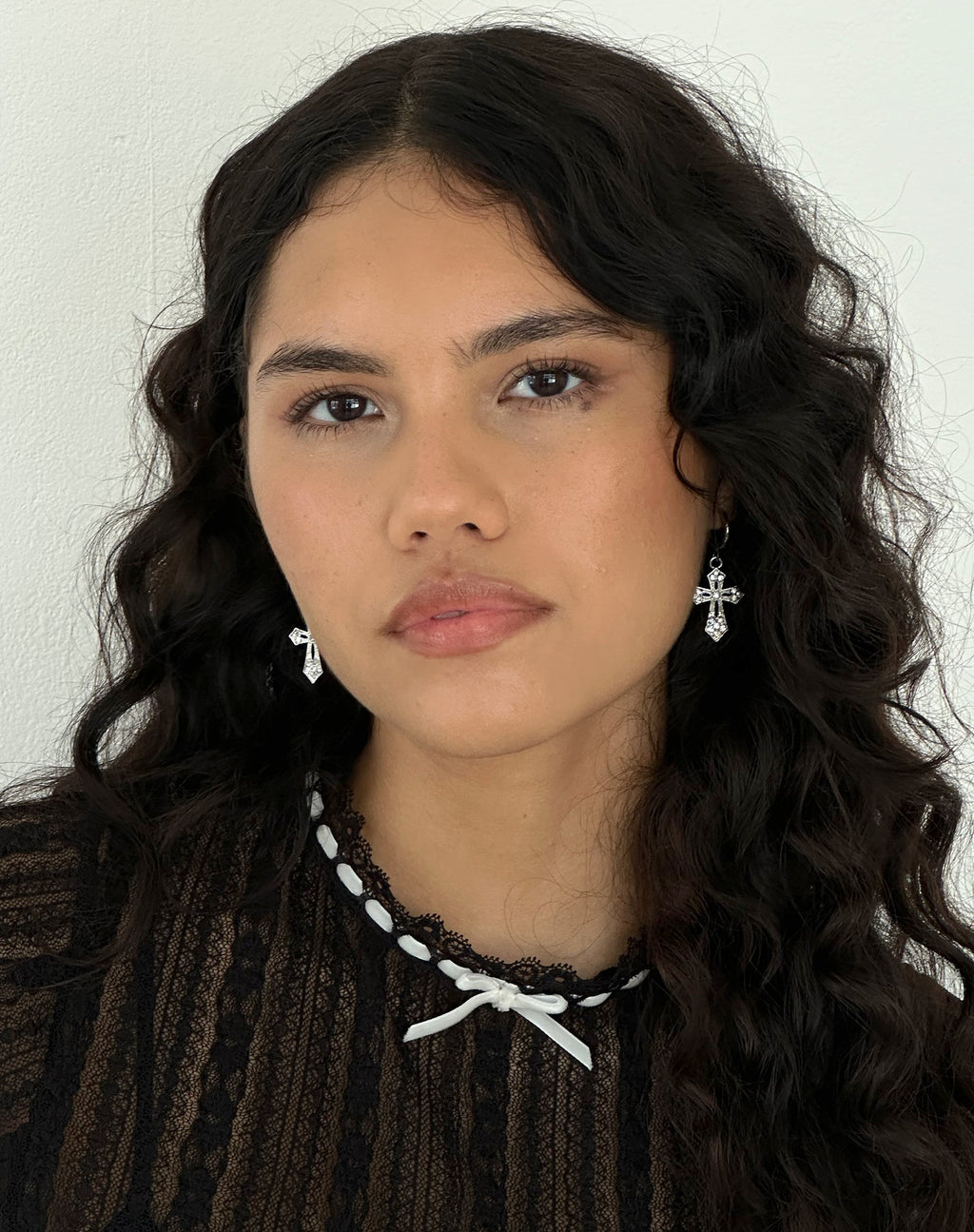 Gaia Cross Earrings by Gemini Jewels