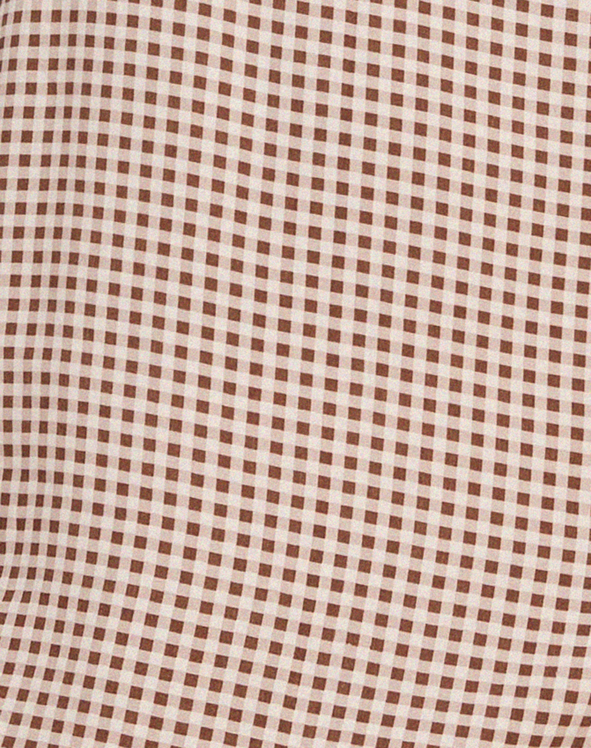 Galaca Mini Dress in Mini Gingham