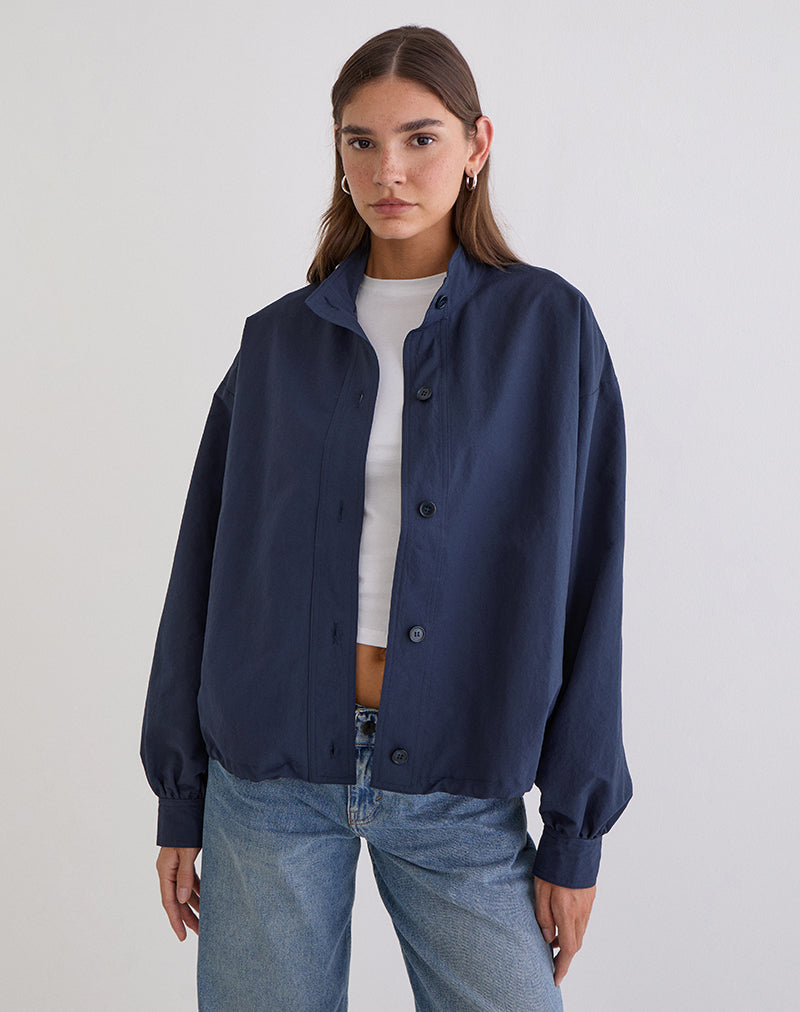 Gopala Jacket in Navy