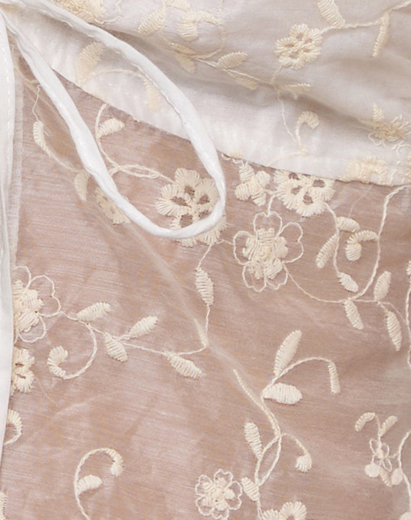 Gretali Top in Fresia Broderie Ivory