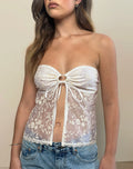 Gretali Top in Fresia Broderie Ivory