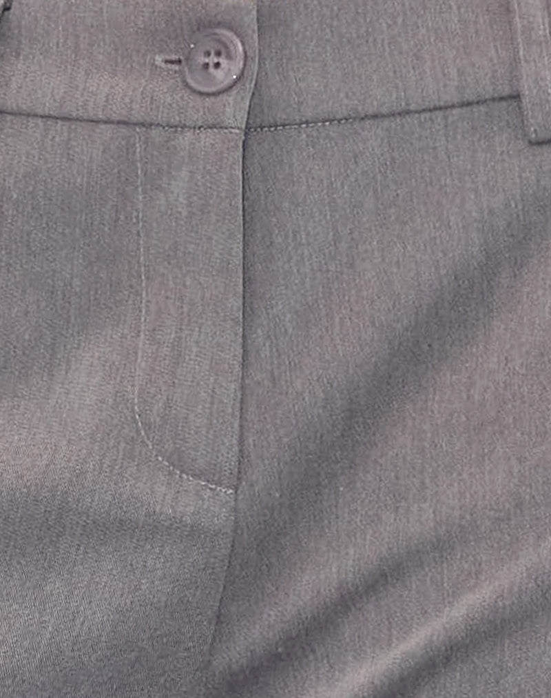 Halda Wide Leg Trouser in Charcoal