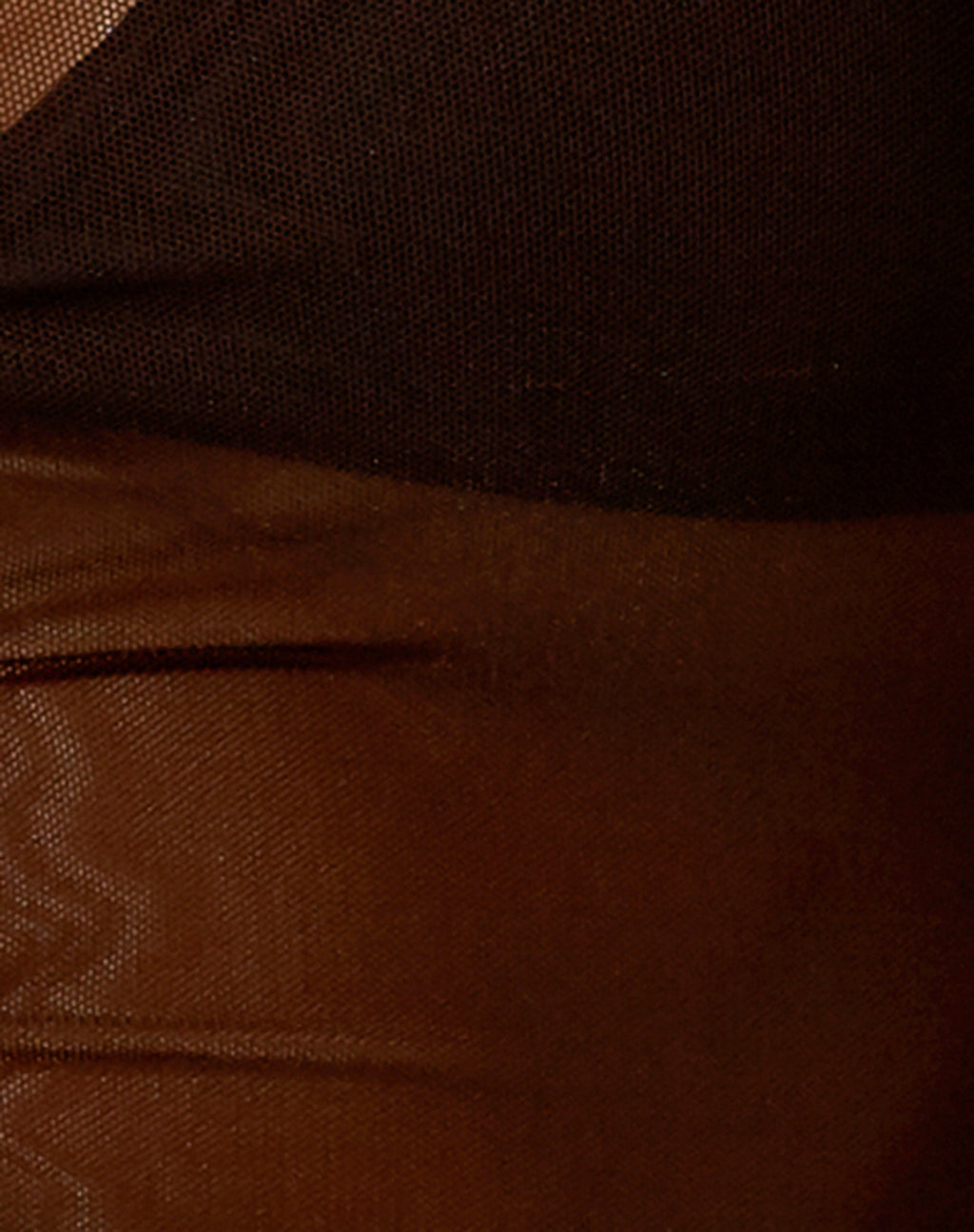 Henlo Cardi in Mesh Brown