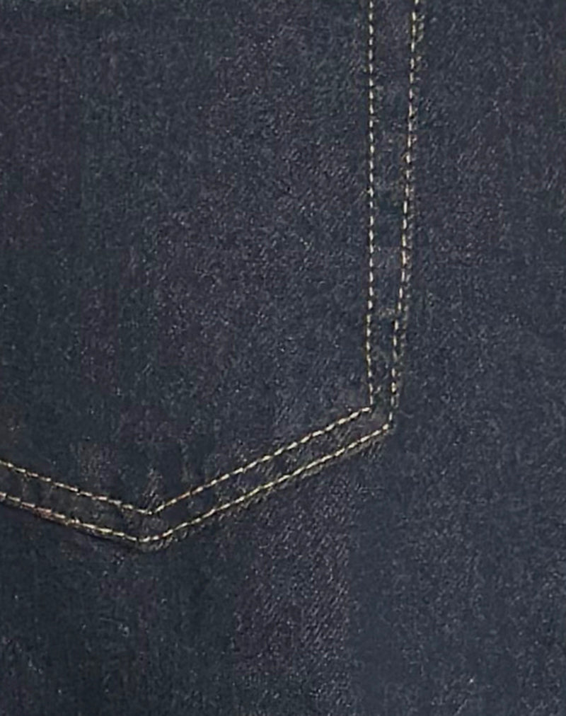 High Rise Barrel Jean in Indigo