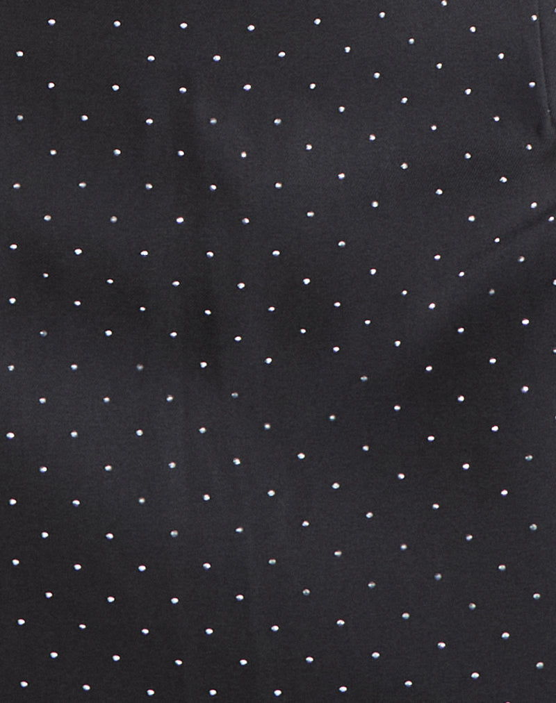 Isado Open Back Top in Diamante Grey