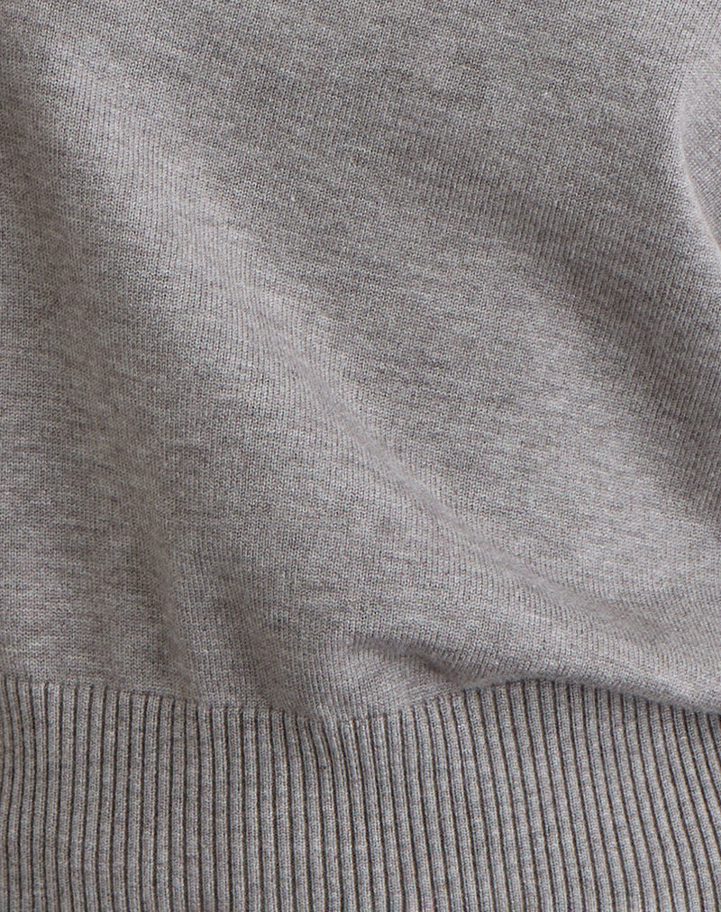 Jalira Jumper in Knit Grey
