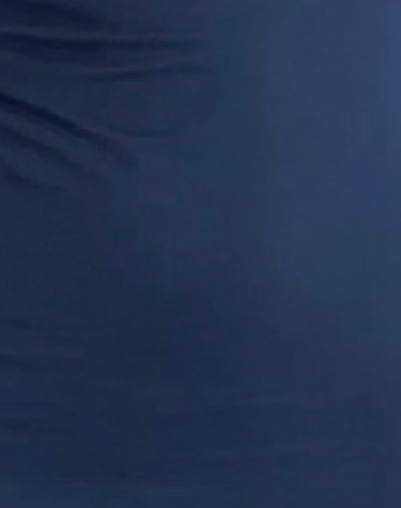 Janjisu Bodycon Mini Dress in Navy