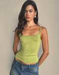 Jasila Vest Top in Green