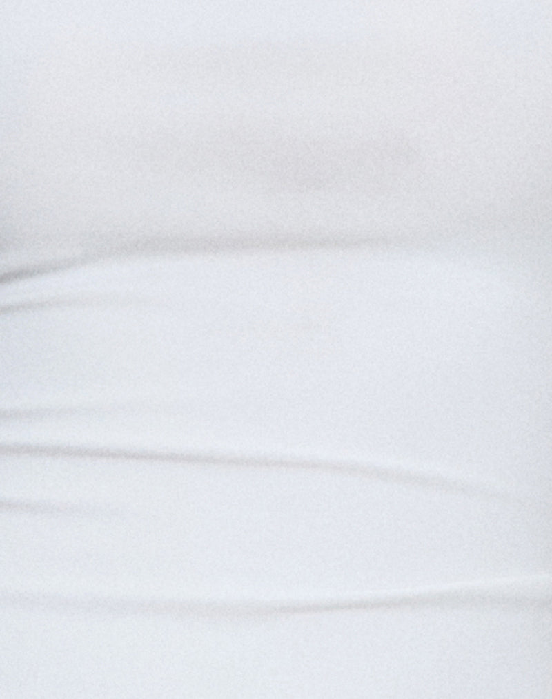 Jasila Vest Top in White