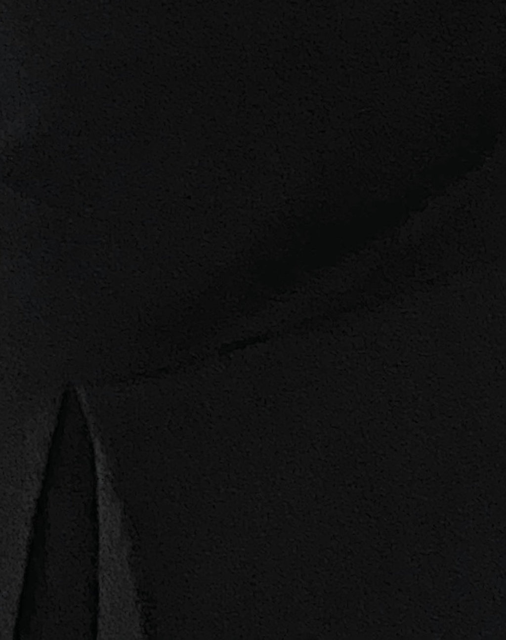 Istaka Mini Skirt in Black Tailoring