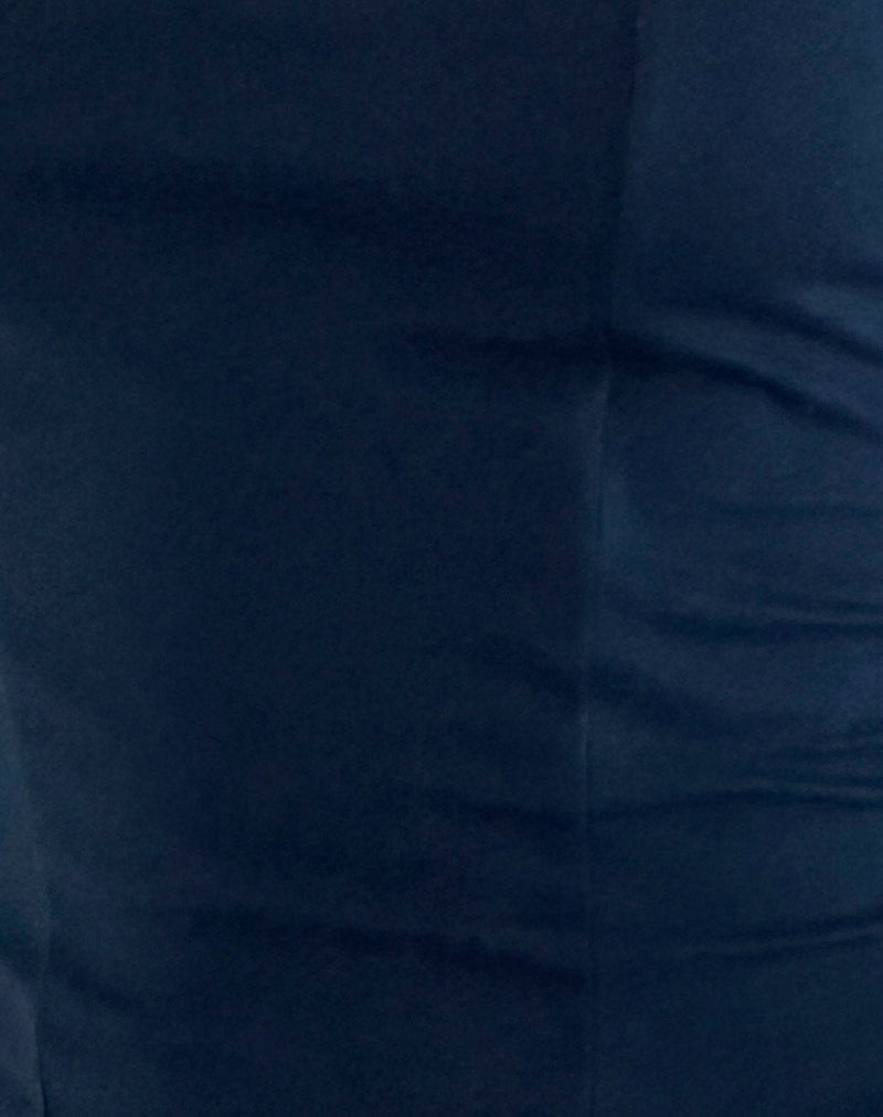 Jinisa Corset Top in Navy