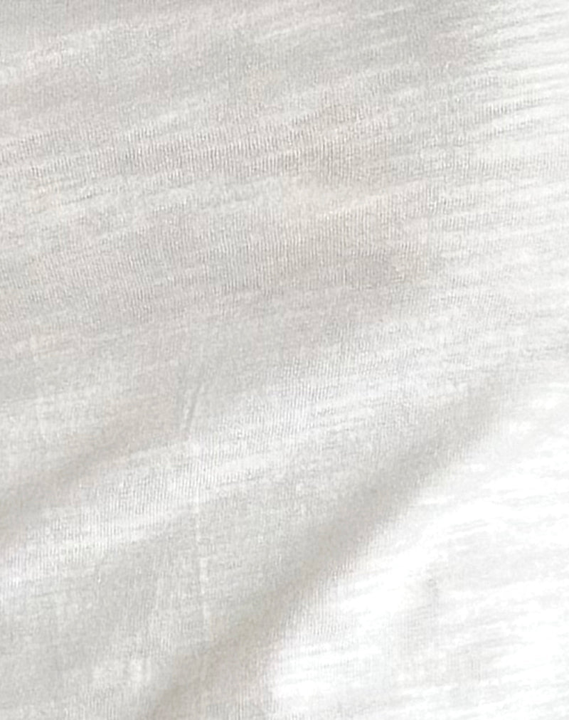 Jojes Jersey Tee Top in White