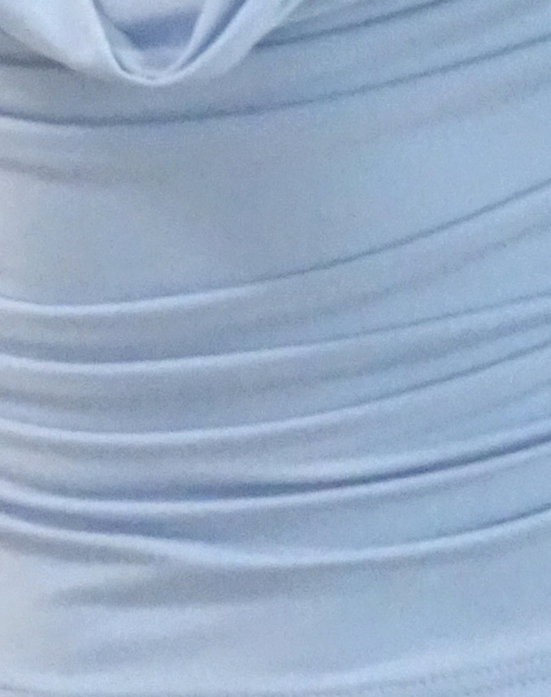 Saylor Sleeveless Top in Slinky Sky Blue