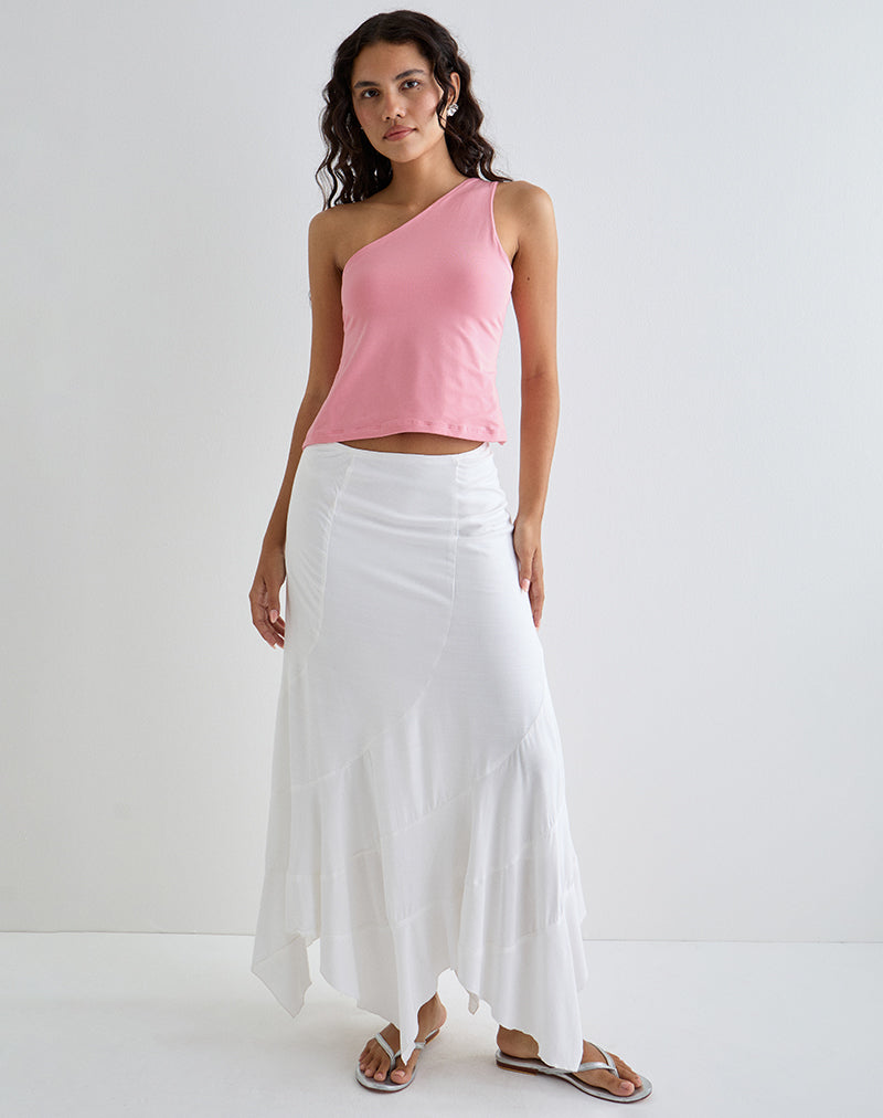 Klazari Top in Rayon Jersey Ballet Pink