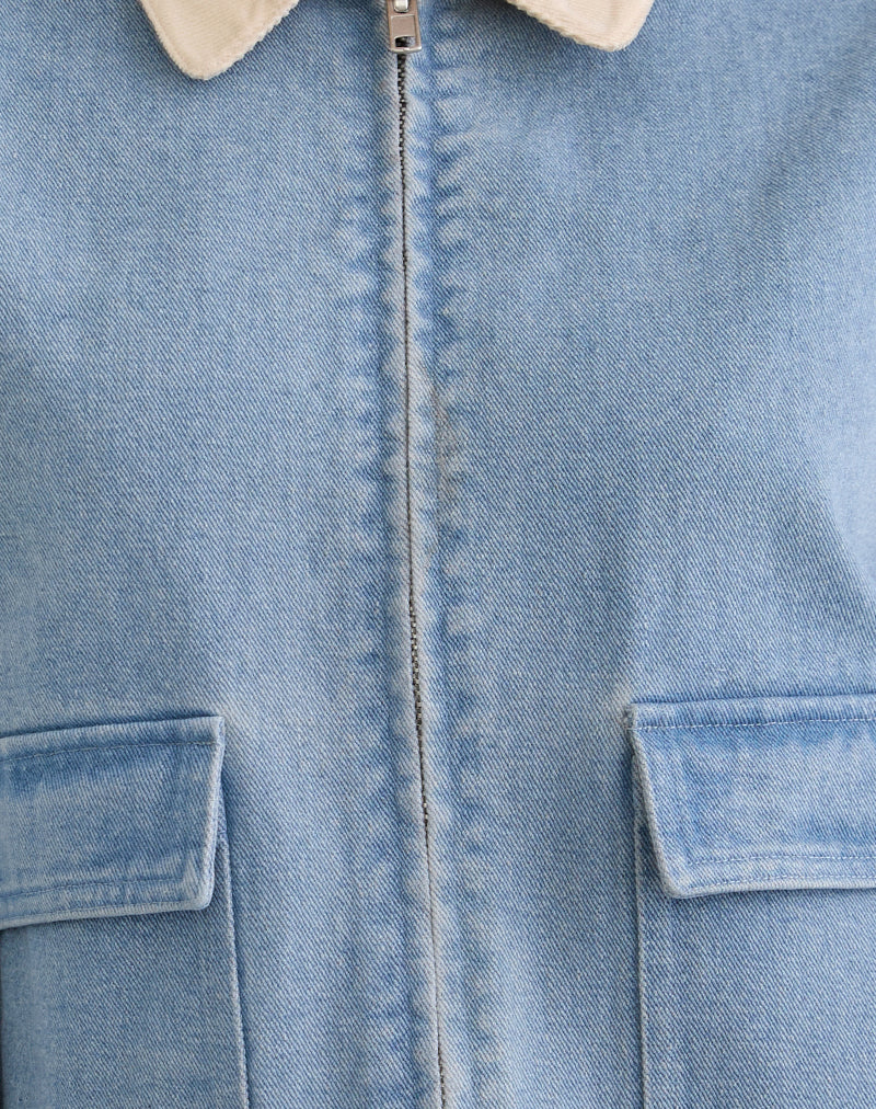 Kahyun Jacket in Denim Light Wash